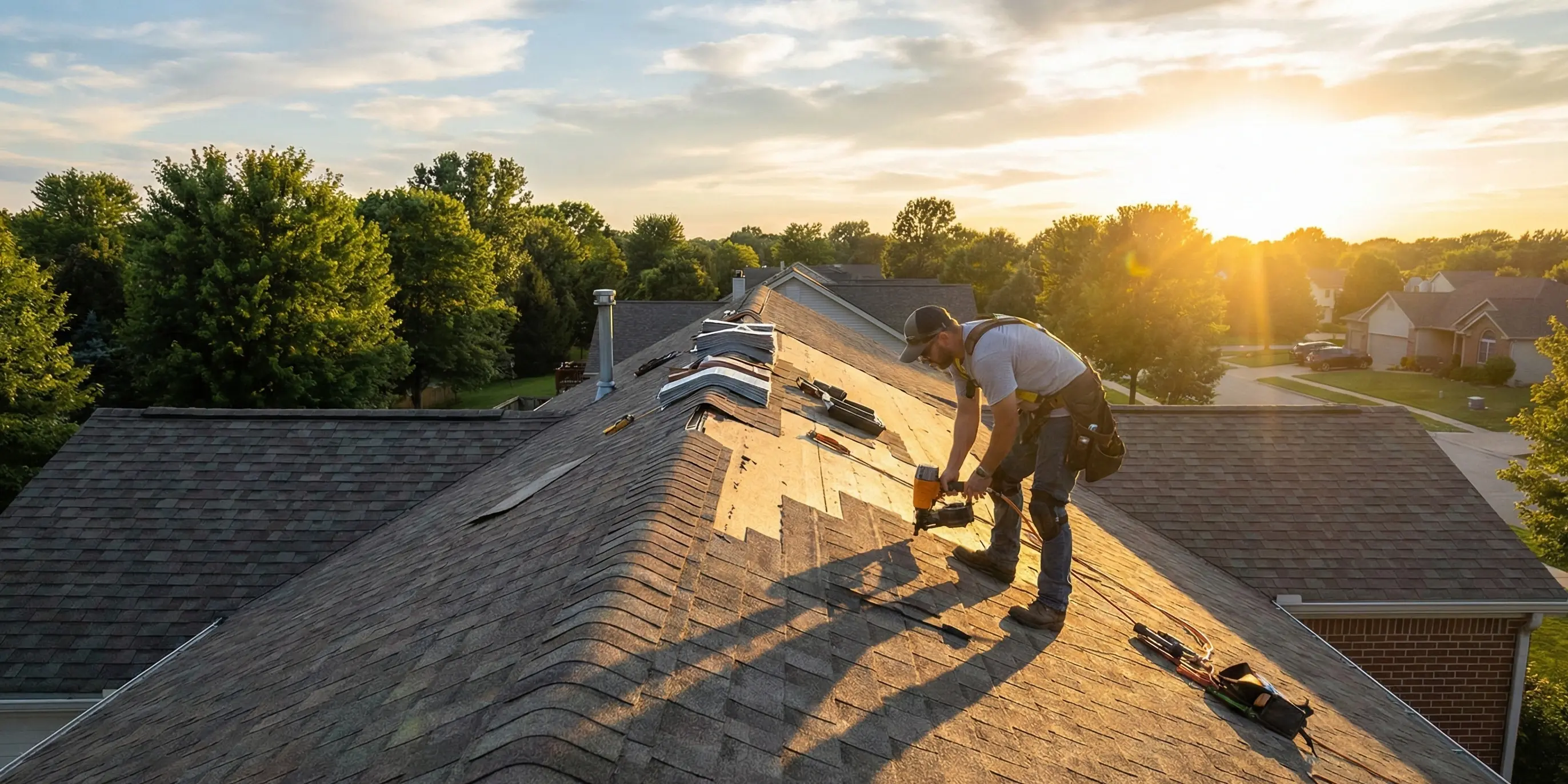 Modern Asphalt Roof